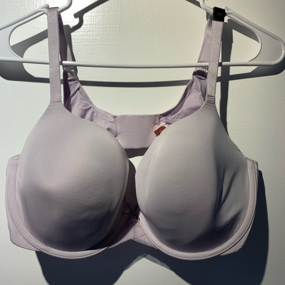 Victoria's Secret Lined Demi Bra. Lavender Nwt 38D